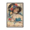 88299-96.jpg Vintage Coffee Drink Art Framed Canvas