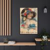 88299-99.jpg Vintage Coffee Drink Art Framed Canvas