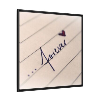 Forever With You Framed Canvas