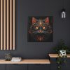 88302-109.jpg Halloween Mystic Black Cat Framed Canvas