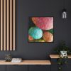 Artistic Easter Eggs Framed Canvas