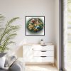 Colorful Eggs Framed Canvas