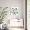 88302-148.jpg Happy Easter Day Vibes Framed Canvas
