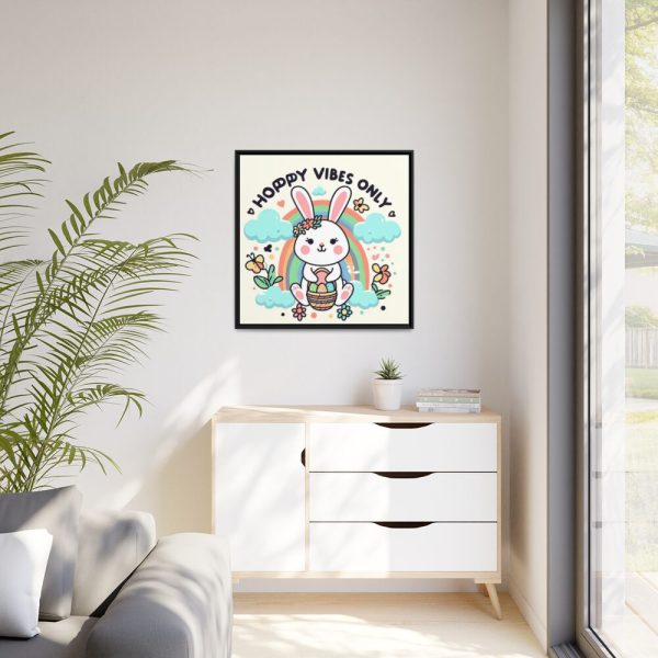 88302-148.jpg Happy Easter Day Vibes Framed Canvas