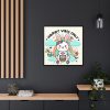 88302-149.jpg Happy Easter Day Vibes Framed Canvas