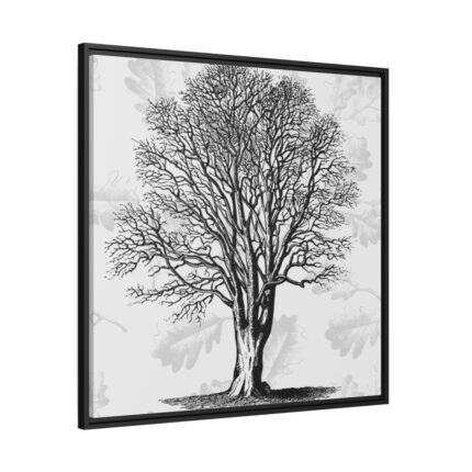 Vintage Tree Framed Canvas