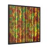 88302-190.jpg Bare Birch Type Trees With Autumn Leaves Framed Canvas