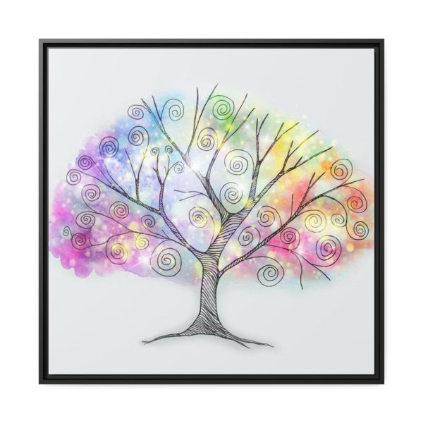 88302-196.jpg Tree Plant Crown Framed Canvas