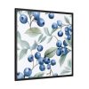 88302-200.jpg Seamless Blueberry Fruit Framed Canvas