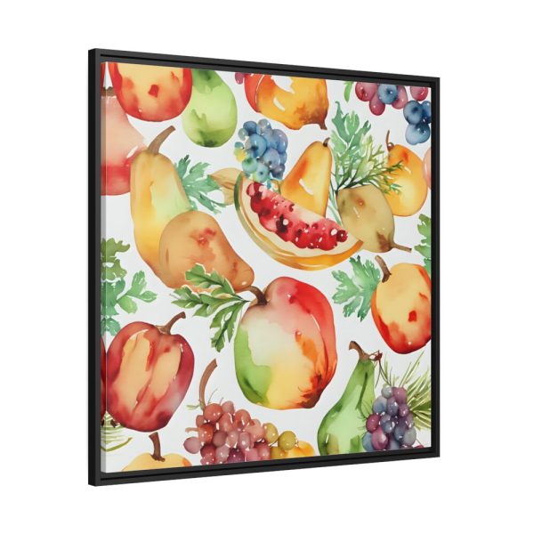 88302-210.jpg Fruit Seamless Watercolor II Framed Canvas