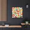 88302-214.jpg Fruit Seamless Watercolor II Framed Canvas