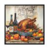 88302-221.jpg Thanksgiving Roasted Turkey Framed Canvas