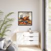 88302-223.jpg Thanksgiving Roasted Turkey Framed Canvas