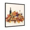 88302-255.jpg Food On a Table Framed Canvas