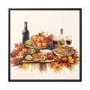 88302-256.jpg Food On a Table Framed Canvas