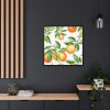 88302-269.jpg Seamless Orange Fruit Framed Canvas