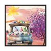 Easter Gnome Framed Canvas