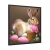 88302-305.jpg Cute Easter Bunny I Framed Canvas