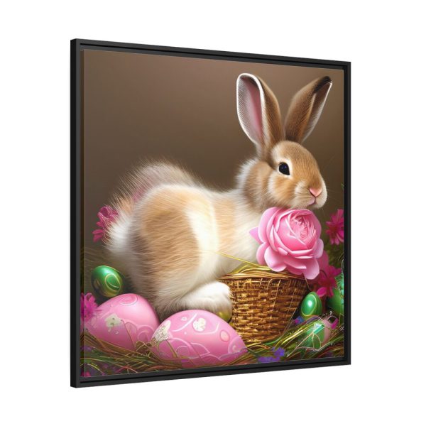 88302-305.jpg Cute Easter Bunny I Framed Canvas