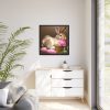 88302-308.jpg Cute Easter Bunny I Framed Canvas