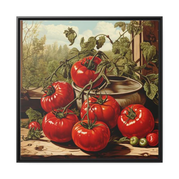88302-321.jpg Cooking Tomatoes Framed Canvas