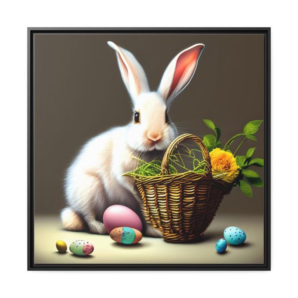 88302-326.jpg Cute Easter Bunny II Framed Canvas