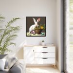 Cute Easter Bunny II Framed Canvas - Image 4