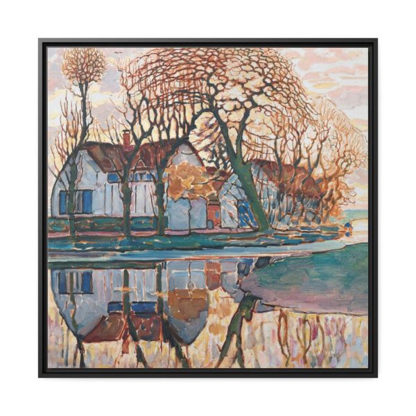 88302-356.jpg Farm by Piet Mondrian Framed Canvas
