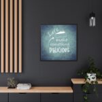 Let's Make Something Delicious Framed Canvas - Image 5