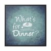88302-371.jpg What's For Dinner Framed Canvas
