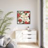 88302-383.jpg Holiday Beverage Seamless Pattern Framed Canvas