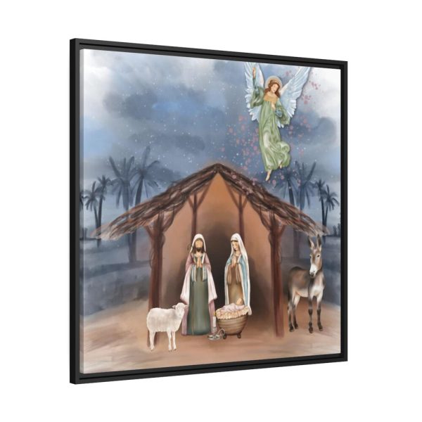 88302-395.jpg Nativity Scene Framed Canvas