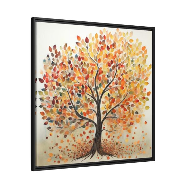 88302-400.jpg Autumn Leaves Tree Art Framed Canvas