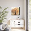 88302-403.jpg Autumn Leaves Tree Art Framed Canvas