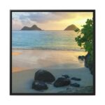 Island Paradise Hawaii Tropical Framed Canvas - Image 2