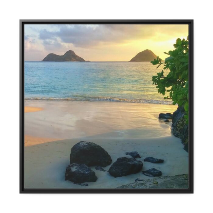 Island Paradise Hawaii Tropical Framed Canvas - Image 2