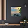 88302-409.jpg Island Paradise Hawaii Tropical Framed Canvas