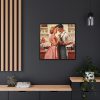 88302-44.jpg Retro Kitchen Romance Framed Canvas