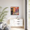 88302-48.jpg Japan Geisha Japanese Framed Canvas