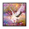 88302-6.jpg Magnificent Pink Pear Blossom Garden Framed Canvas