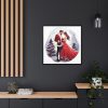 88302-79.jpg Christmas Romance Couple Art Framed Canvas