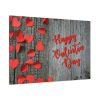 Valentines Day Red Heart Standard Canvas