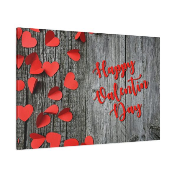 Valentines Day Red Heart Standard Canvas