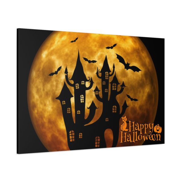 91638-105.jpg Halloween Castle Weird Surreal Atmosphere Standard Canvas