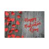 Valentines Day Red Heart Standard Canvas