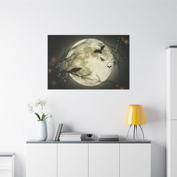91638-122.jpg Full Moon on Halloween Standard Canvas