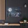 91638-133.jpg Raven Crow Gravestones Full Moon Standard Canvas
