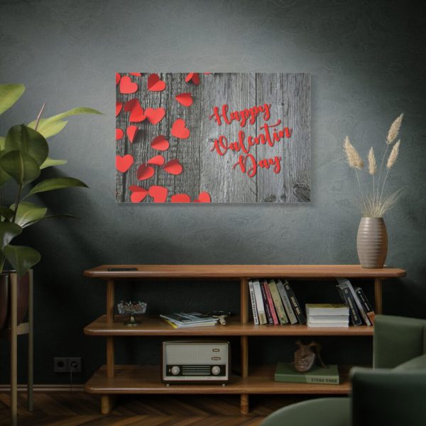 Valentines Day Red Heart Standard Canvas