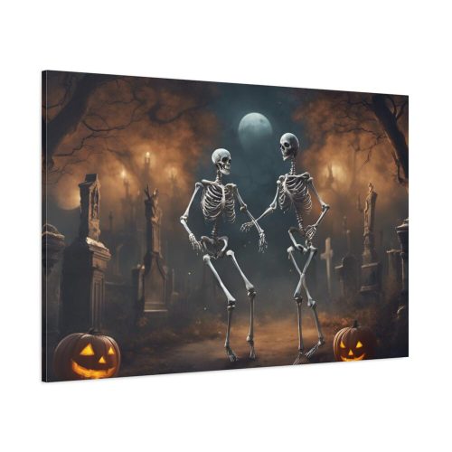 Scary Halloween Scene I Standard Canvas