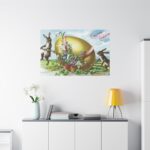 Vintage Easter Standard Canvas - Image 3